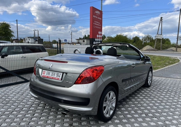 Peugeot 207 CC cena 13500 przebieg: 161587, rok produkcji 2007 z Ślesin małe 781